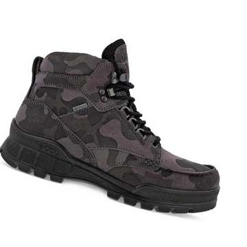 Ecco Track 25 Camo Gtx Pl Stövlar Herr Grå | SE 451RVD